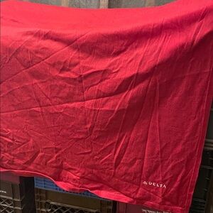Delta Vibrant Red Throw Blanket